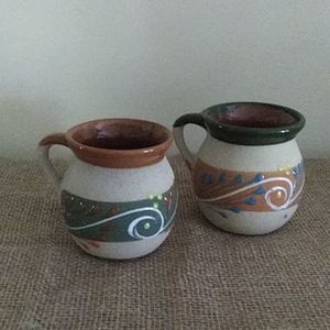 2 Hand crafted coffee mugs